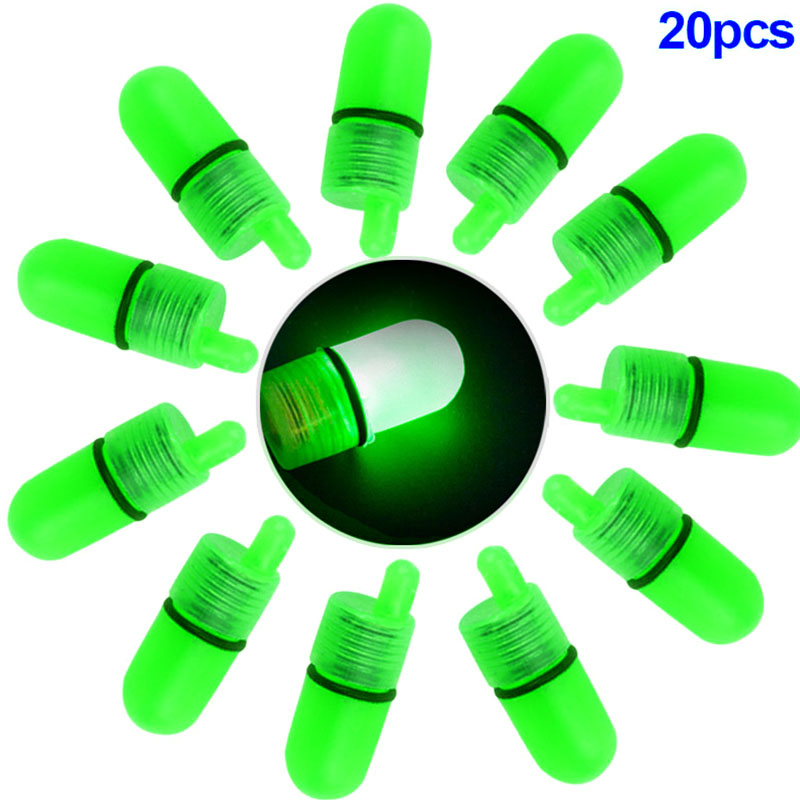 20/40/100 peças Luzes LED para - Bite Alarm avaliação e preço