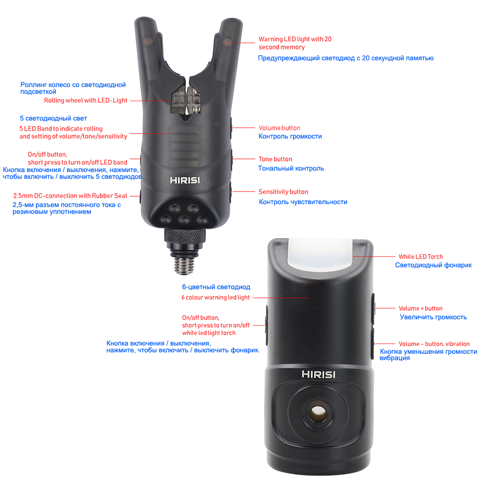 Conjunto de Alarmes de Pesca H - Bite Indicator avaliação e preço