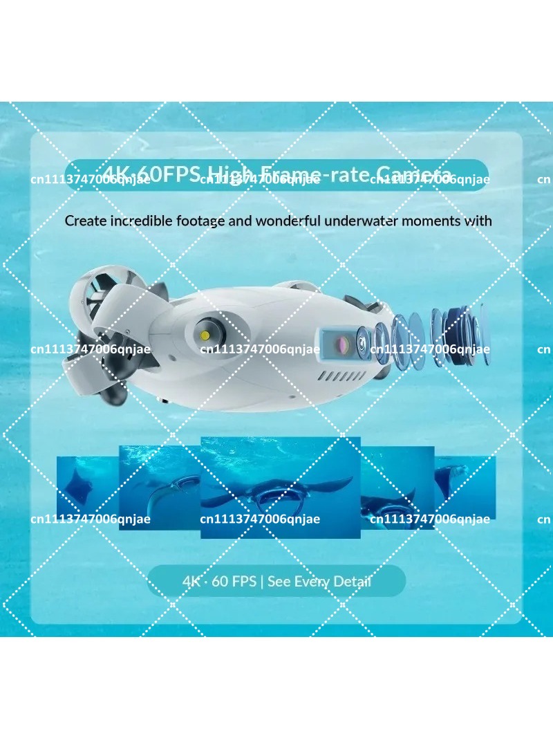Robô Subaquático ROV com Câmer - Underwater Camera avaliação e preço