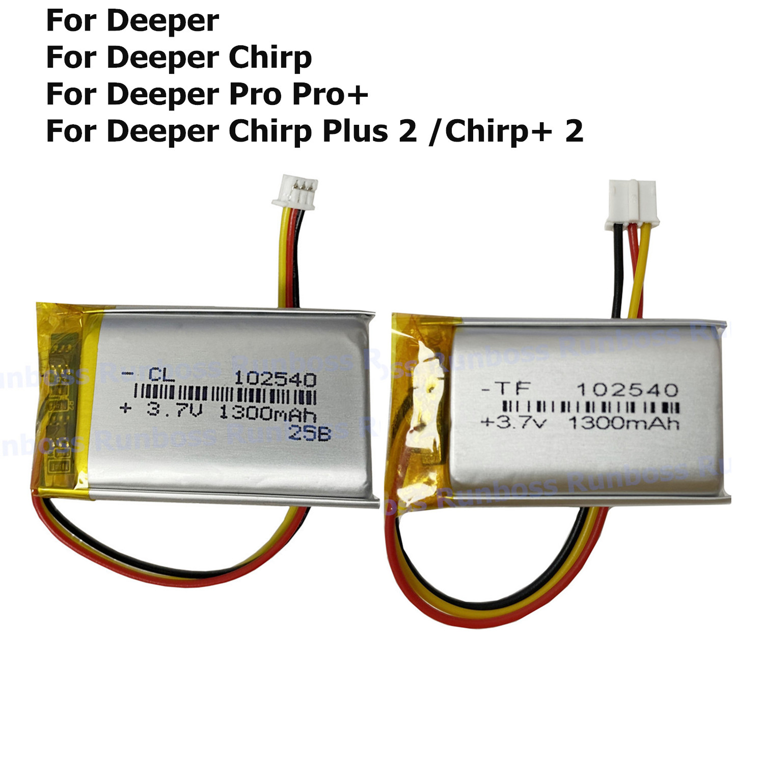 Nova bateria 3.7v 1300mah para - Fish Finder Gps avaliação e preço