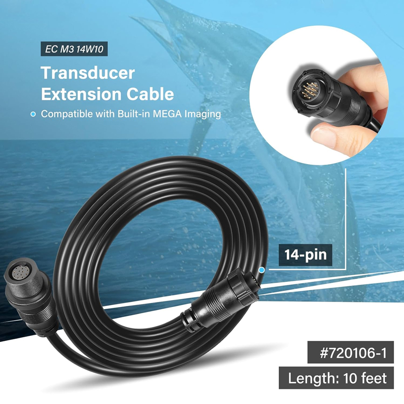 Cabo de Extensão para Transdut - Fish Finder Transducer avaliação e preço