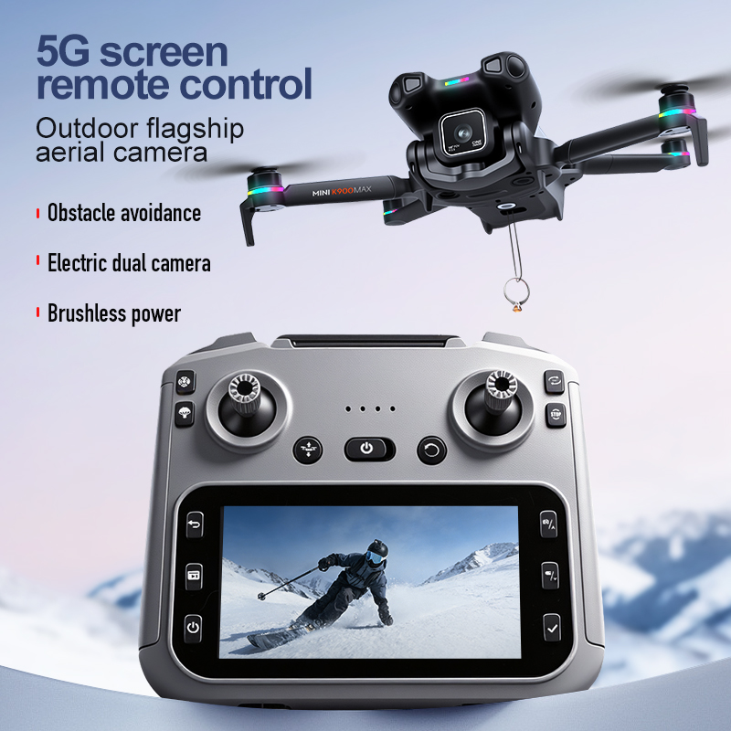 Novo Drone K900 MAX GPS com Câ - Fishing Gps avaliação e preço